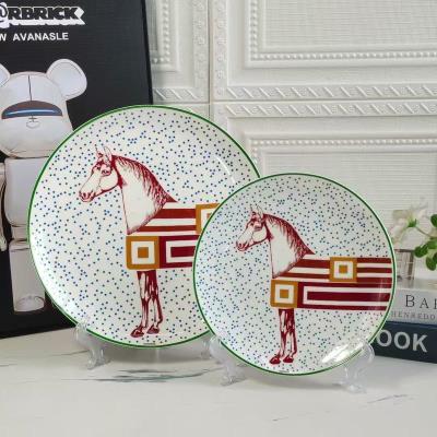cheap quality Hermes Hippomobile set of 2 plates N1